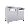 ORIKOOL Commercial 48" Undercounter Refrigerator 11.1 Cu. Ft. Double Door Stainless Steel Commercial Refrigerator