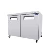 ORIKOOL Commercial 48" Undercounter Refrigerator 11.1 Cu. Ft. Double Door Stainless Steel Commercial Refrigerator