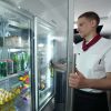 ORIKOOL Commercial Single Glass Door Merchandising Refrigerator 546L Restaurant Refrigerators ETL Commercial Refrigerators
