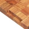 Chopping Board 15.7"x11.8"x1.5" Solid Acacia Wood