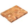 Chopping Board 15.7"x11.8"x1.5" Solid Acacia Wood